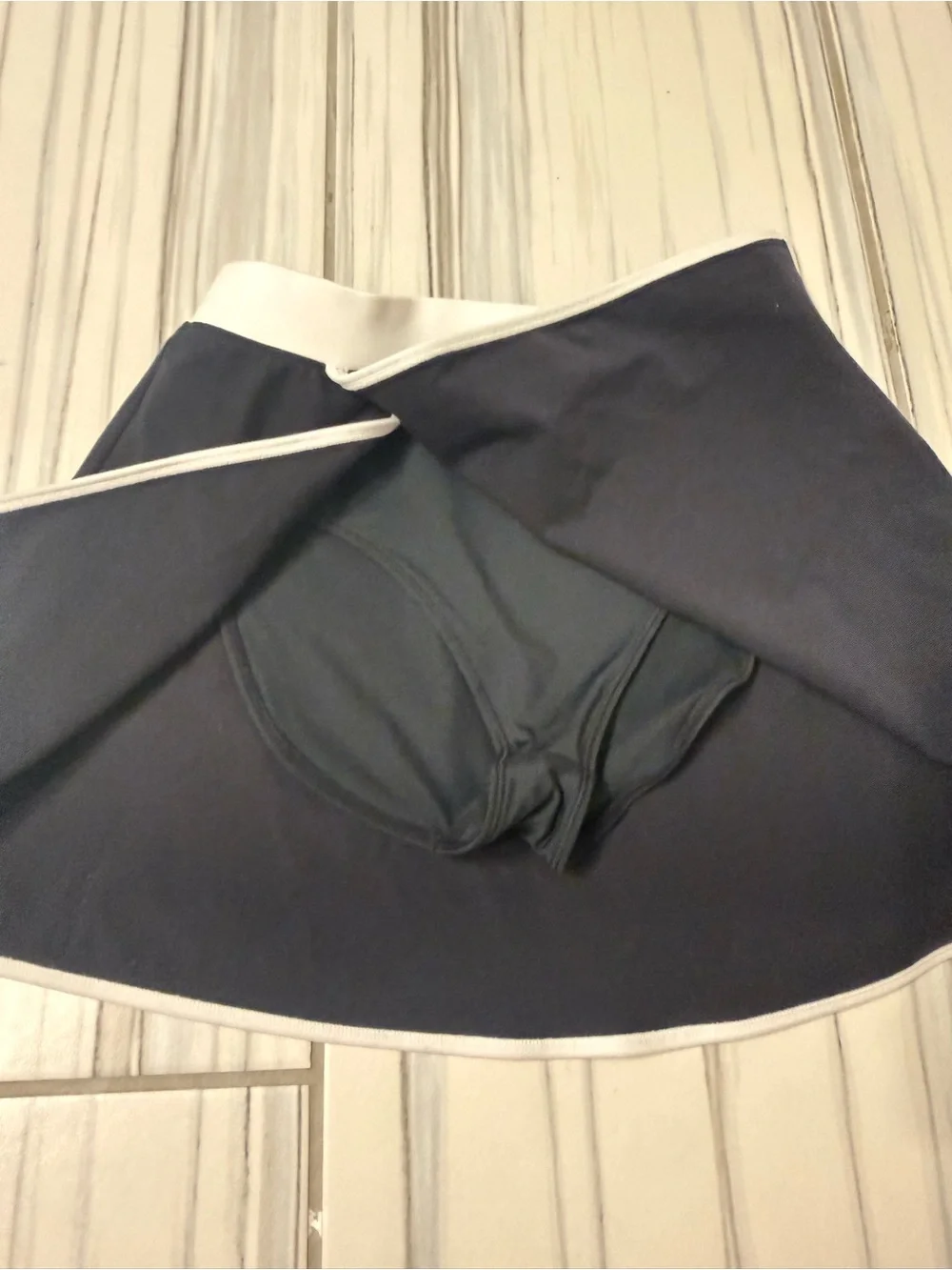 ALO Airbrushed Streamline skirt black/white - size small
